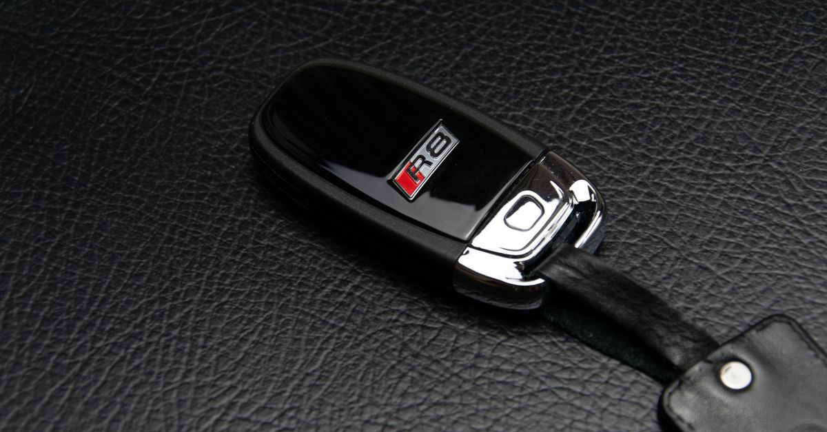 Audi car key fob — Test